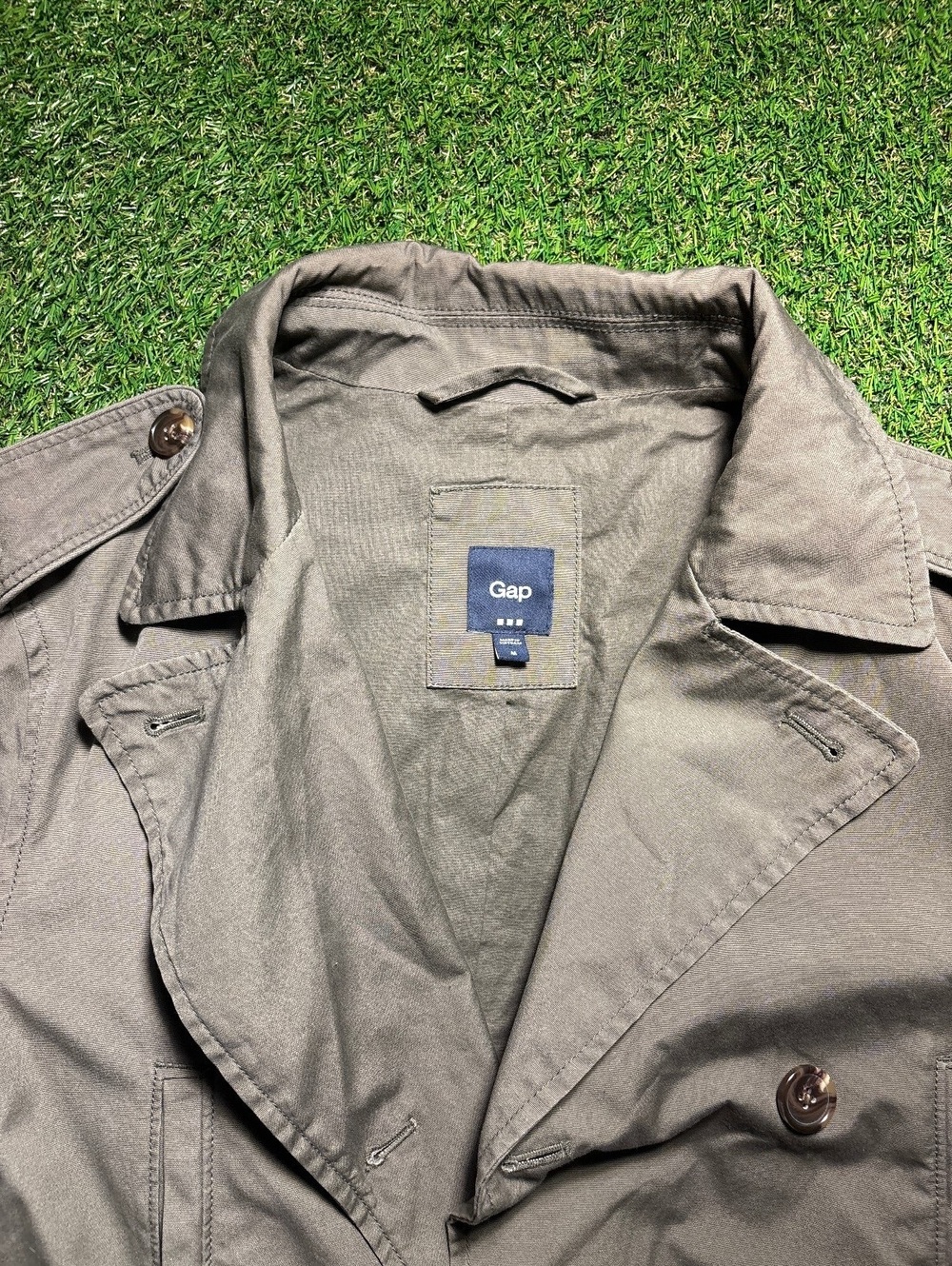 2000s Gap olive field jacket